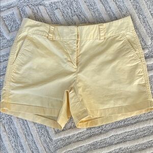 Vineyard Vines yellow shorts.